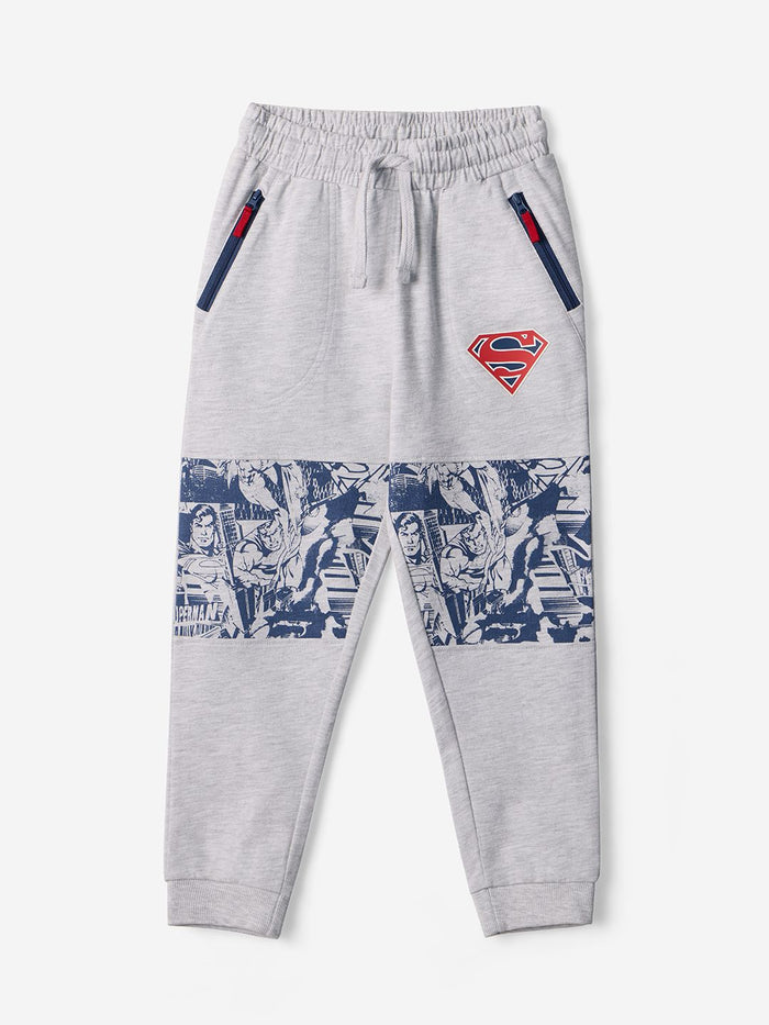 Superman: The Boy Of Steel Boys Cotton Joggers (2-8 Yrs)