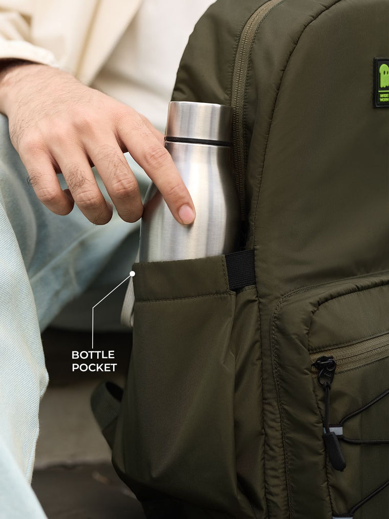 Utility Backpack: Army Green Backpacks