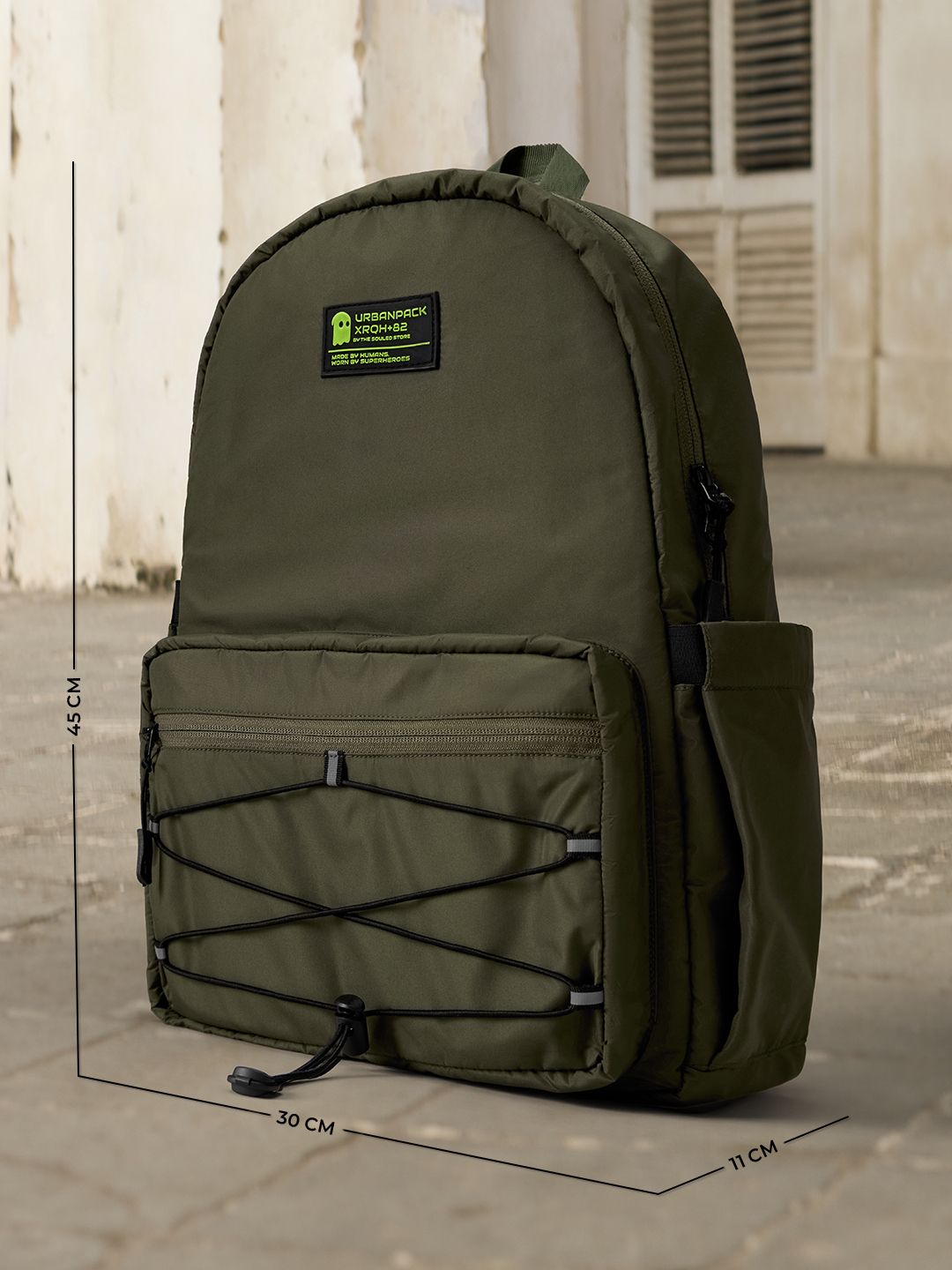 Utility Backpack: Army Green Backpacks