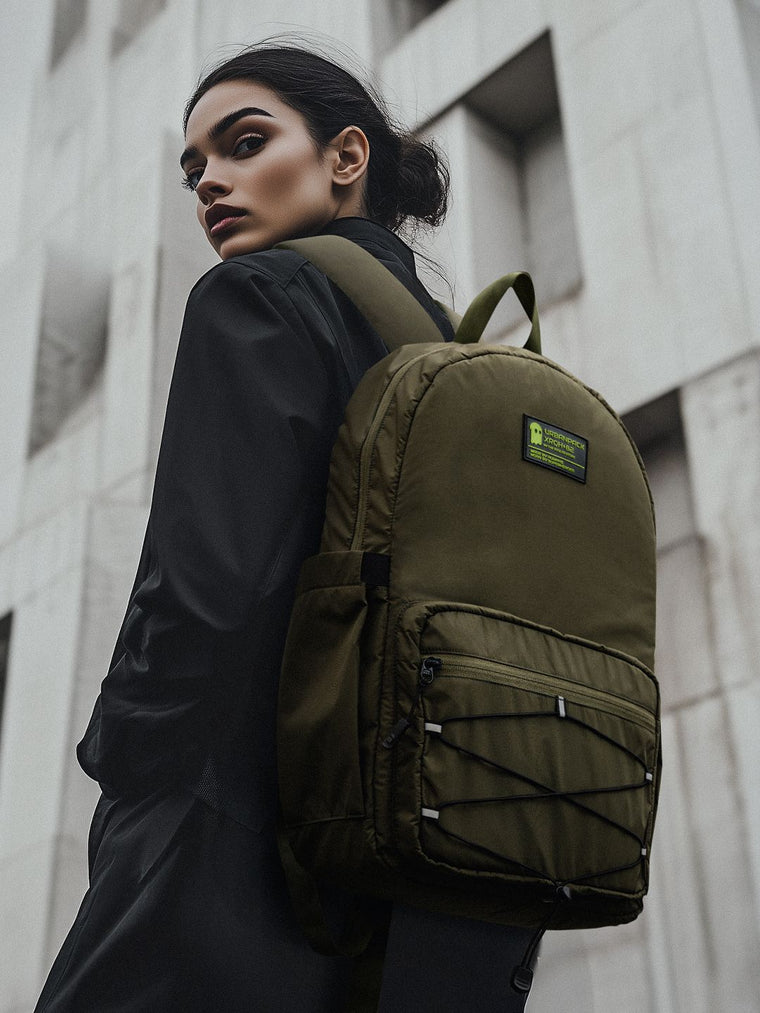 Utility Backpack: Army Green Backpacks