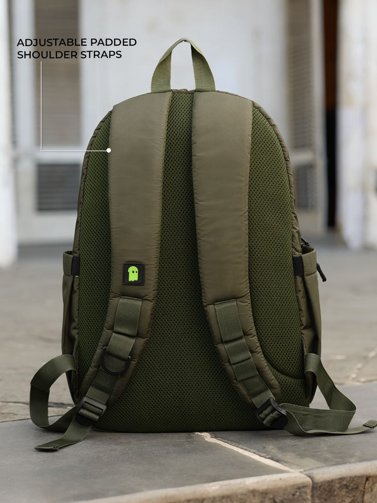 Utility Backpack: Army Green Backpacks