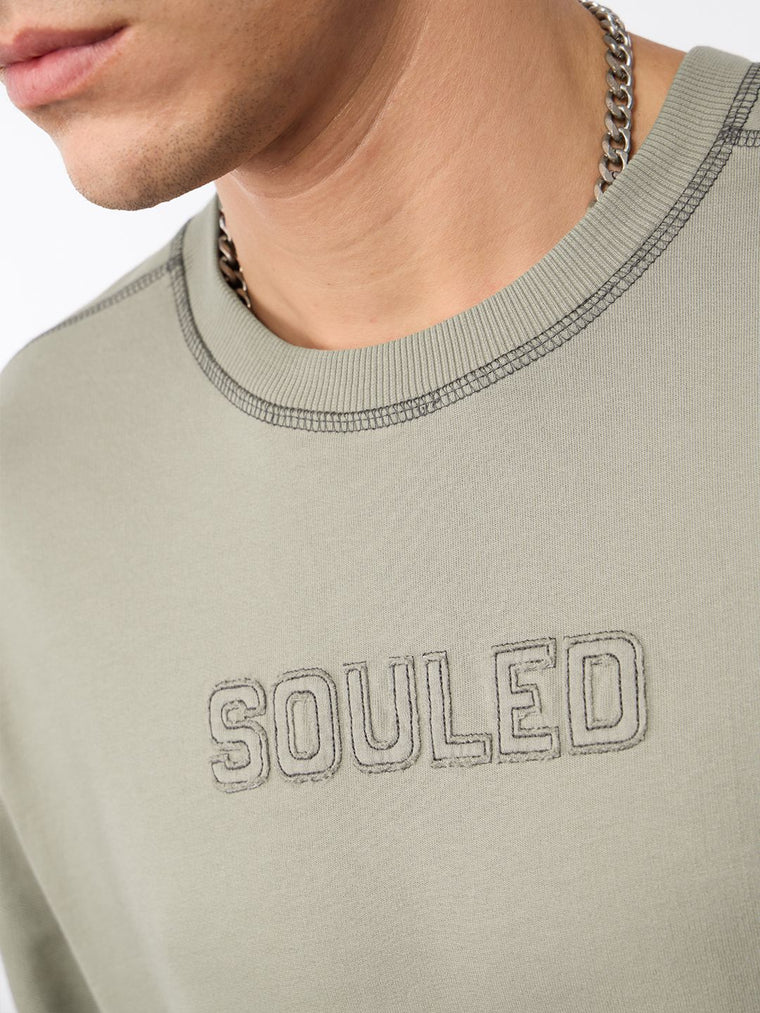 Souled Originals: Urban Fog Oversized Full Sleeve T-Shirts