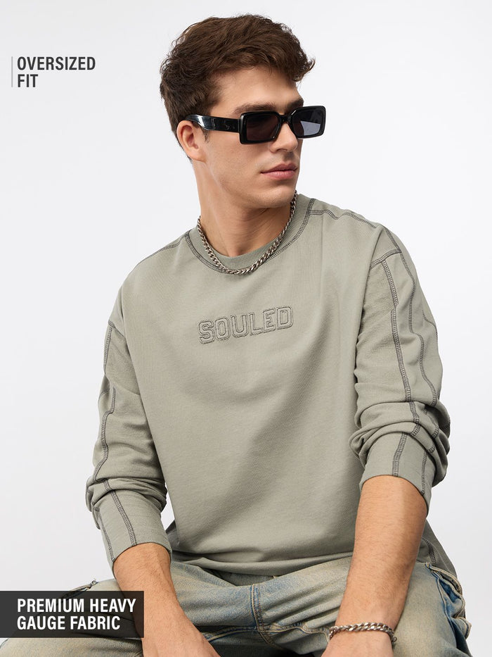 Souled Originals: Urban Fog Oversized Full Sleeve T-Shirts