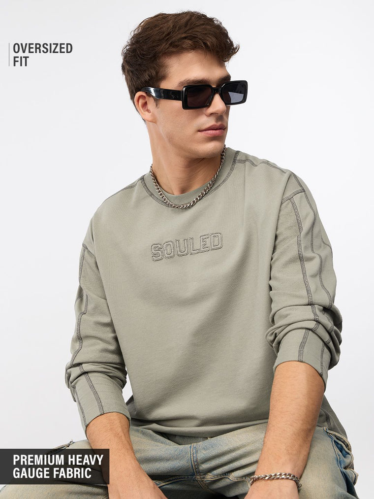 Souled Originals: Urban Fog Oversized Full Sleeve T-Shirts