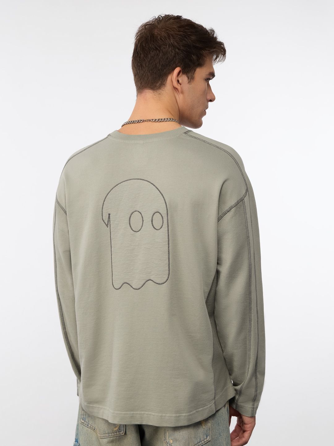 Souled Originals: Urban Fog Oversized Full Sleeve T-Shirts