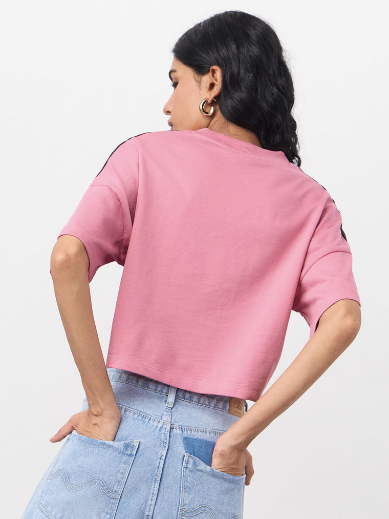 Powerpuff Girls: Baddie Women Oversized Cropped T-Shirts