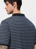 Jacquard Polo: Twilight Oversized Polos