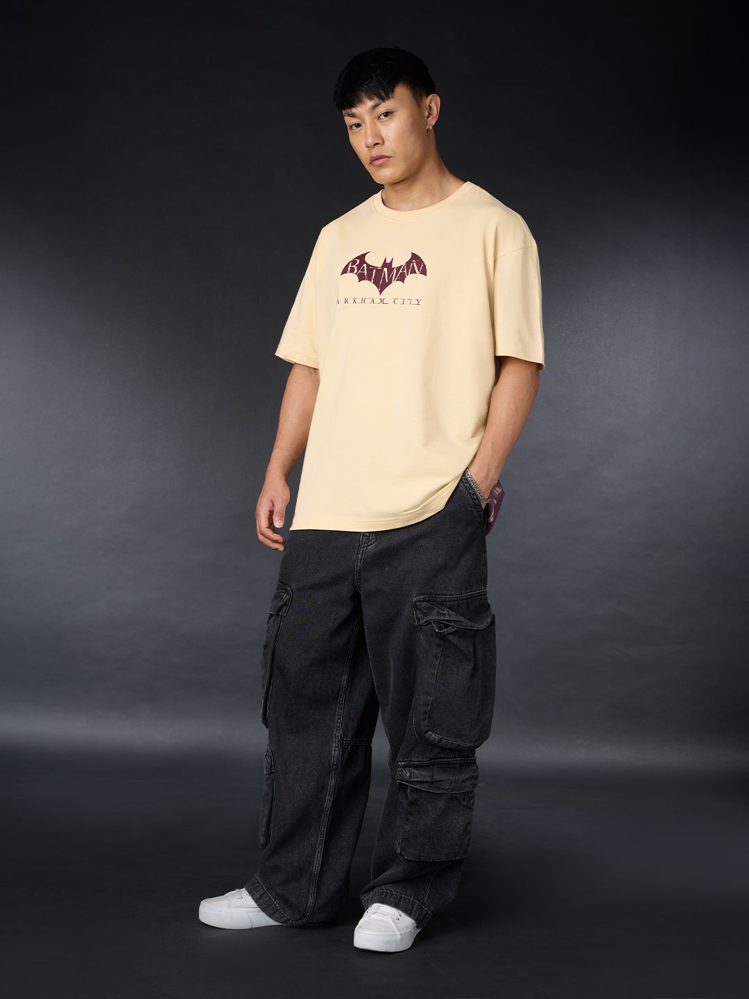 Batman: City Of Arkham Oversized T-Shirts