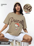 Peanuts: Retro Snoopy Women Oversized T-Shirts