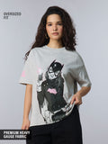 DC: Batgirl (Acid-Washed) Women Oversized T-Shirts