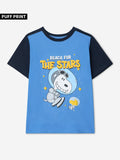 Peanuts: The Stars Boys Cotton T-Shirts (2-8 Yrs)