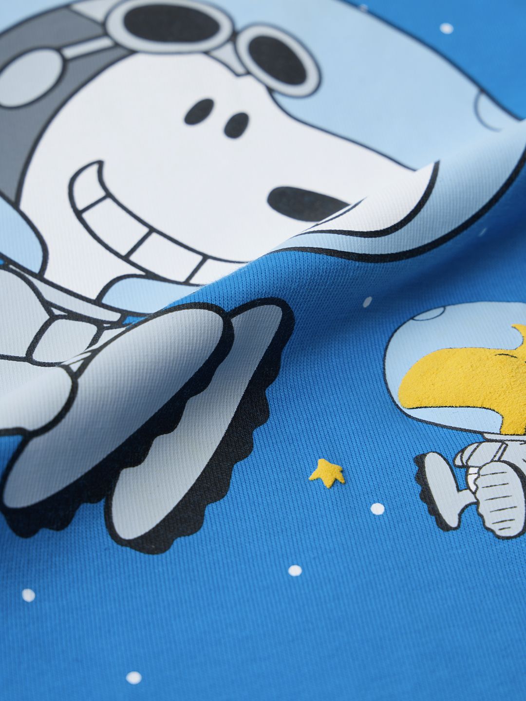 Peanuts: The Stars Boys Cotton T-Shirts (2-8 Yrs)
