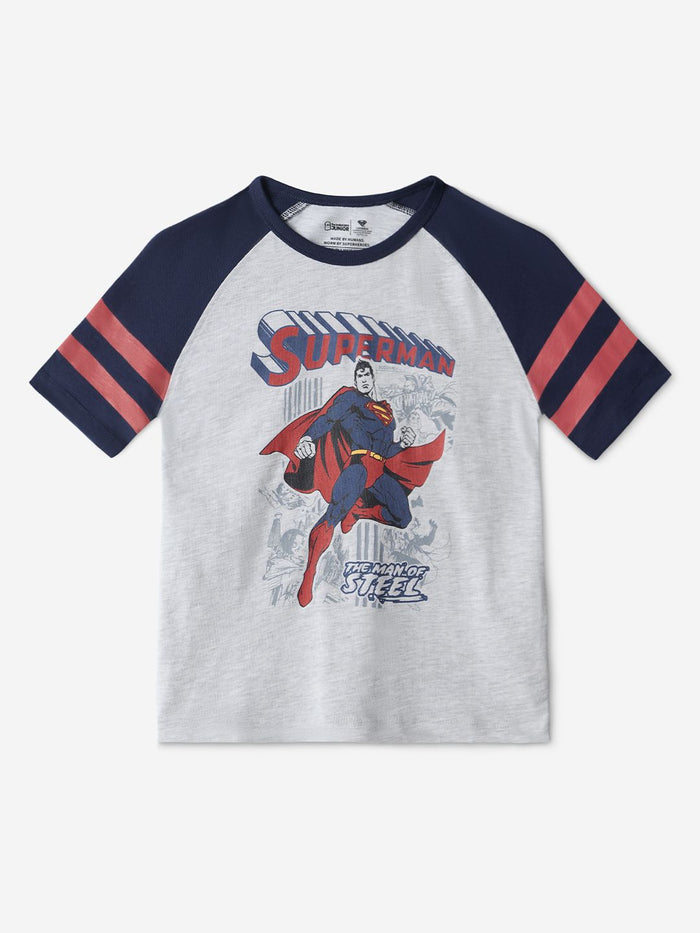 Superman: Man Of Steel Boys Cotton T-Shirts (2-8 Yrs)