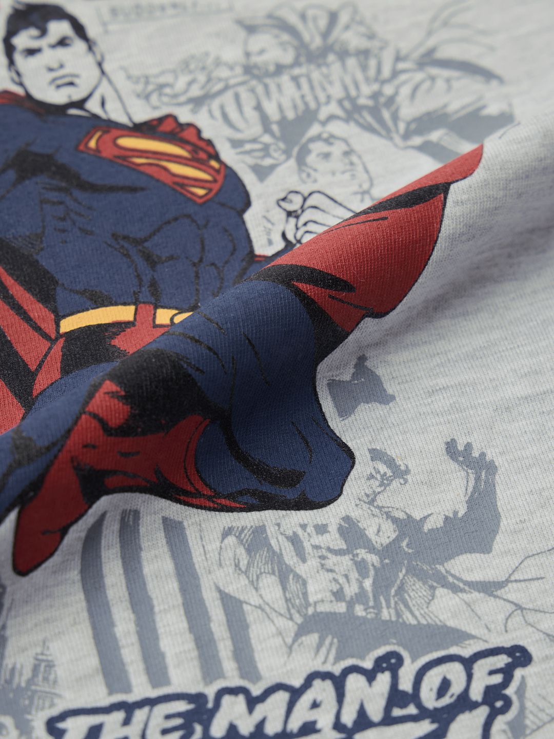 Superman: Man Of Steel Boys Cotton T-Shirts (2-8 Yrs)
