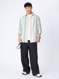 Cotton Linen Stripes: Seabound Cotton Linen Shirts