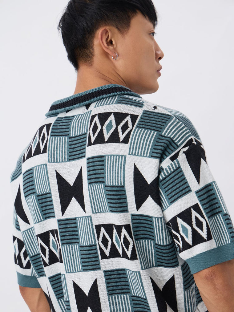 Jacquard: Kaleido Classic Polos