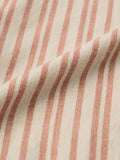 Cotton Linen Stripes: Apricot Cotton Linen Shirts