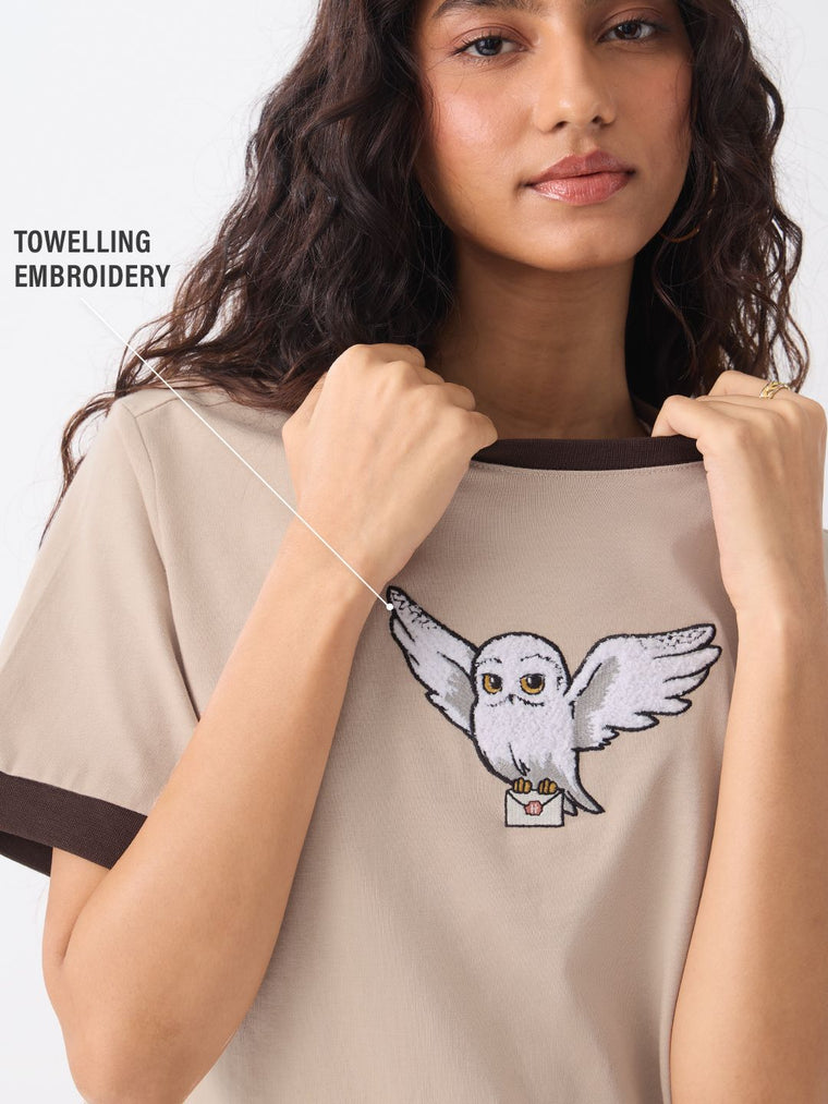 Harry Potter: Hedwig Women Relaxed T-Shirts
