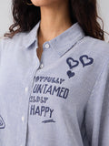 Popeye: Happy Olive Women Relaxed Shirts