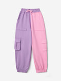 TSS Originals: Lavender Rose Girls Cotton Joggers (2-8 Yrs)