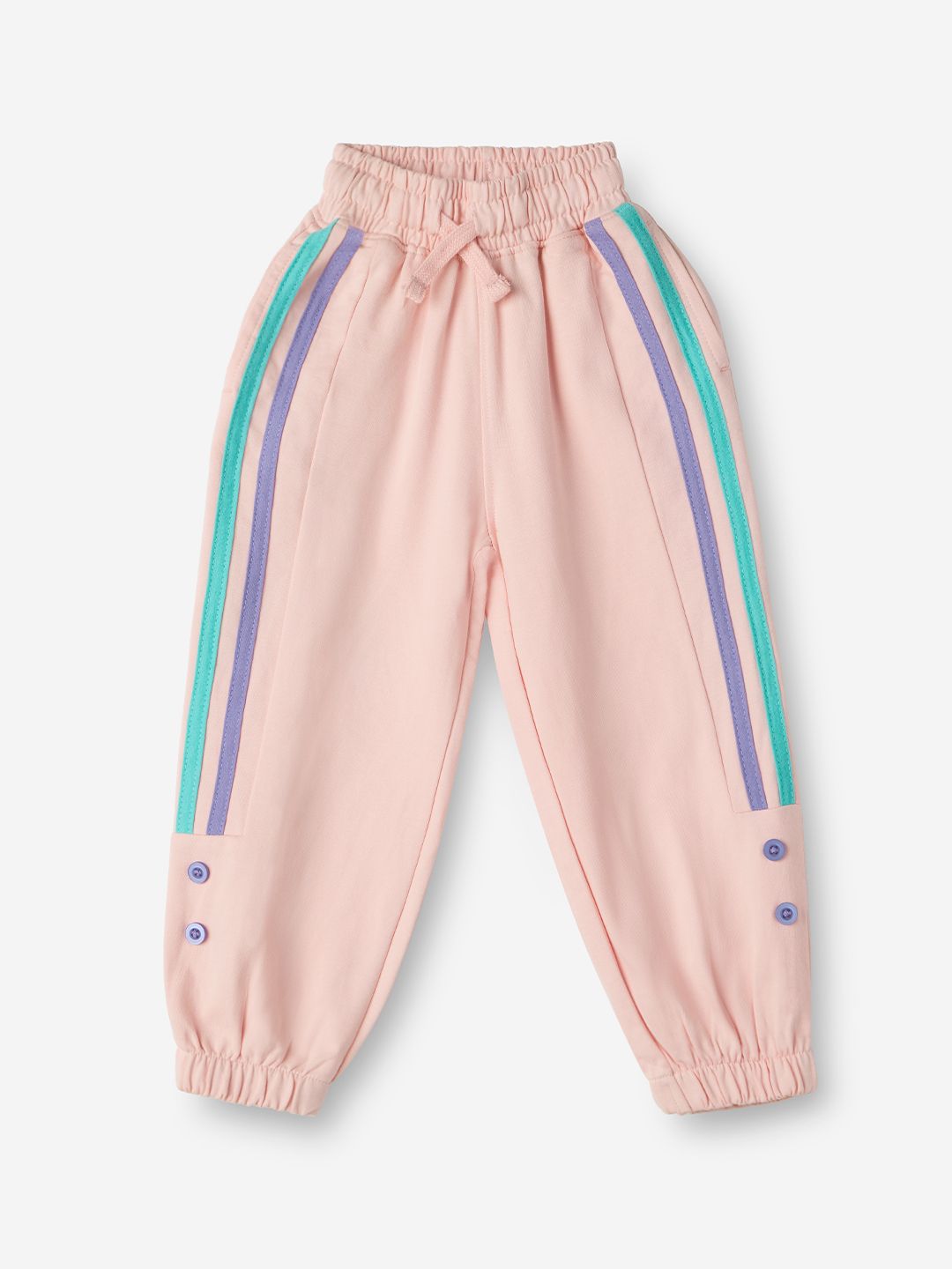 TSS Originals: Cozy Cubs Girls Cotton Joggers (2-8 Yrs)