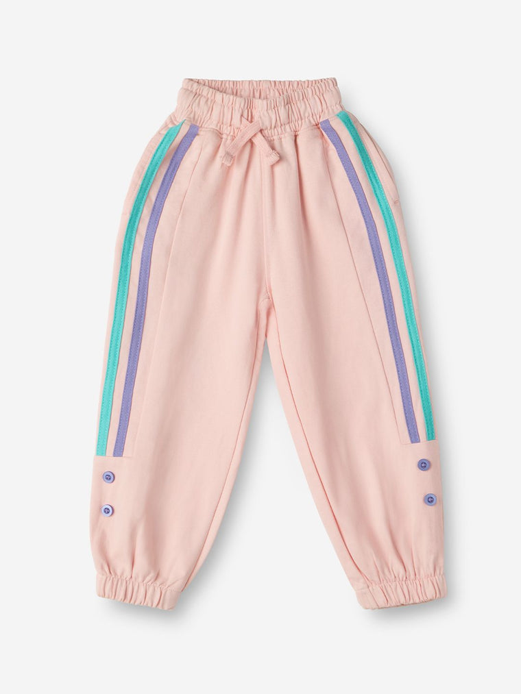 TSS Originals: Cozy Cubs Girls Cotton Joggers (2-8 Yrs)