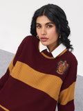 Harry Potter: The Bravehearts Women Oversized Sweaters