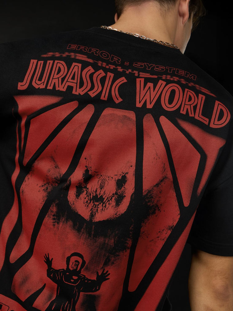 Jurassic World: Error Oversized T-Shirts