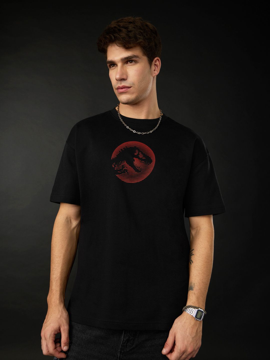 Jurassic World: Error Oversized T-Shirts