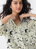 Peanuts: Characters Women Oversized Shirts