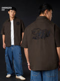 Zipper Shirt: Kung Fu panda Oversized Shirts