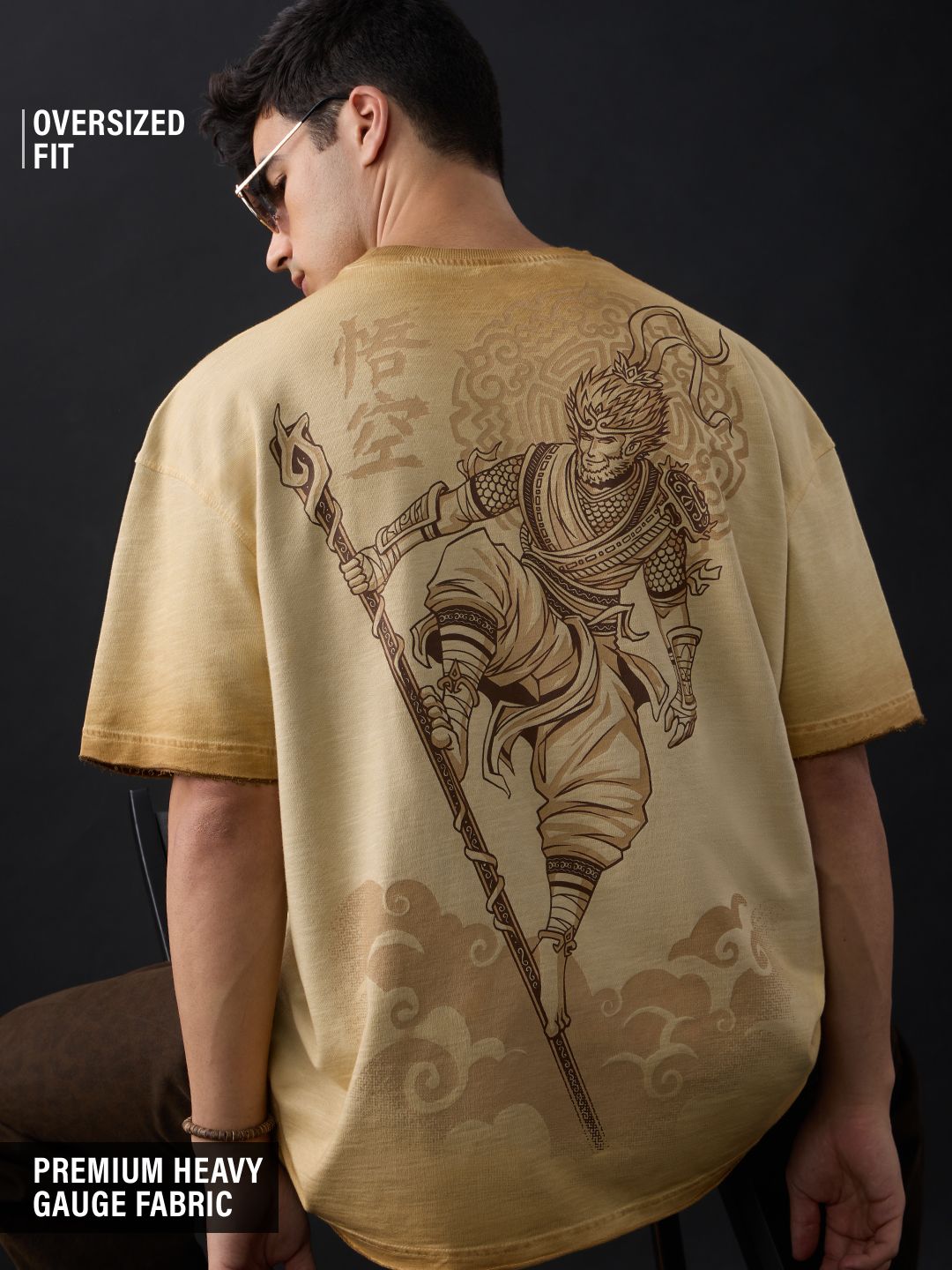 Sun WuKong: Monkey King Oversized T-Shirts