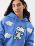 Peanuts: Cloudy Day Women Oversized Hoodies
