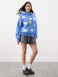 Peanuts: Cloudy Day Women Oversized Hoodies