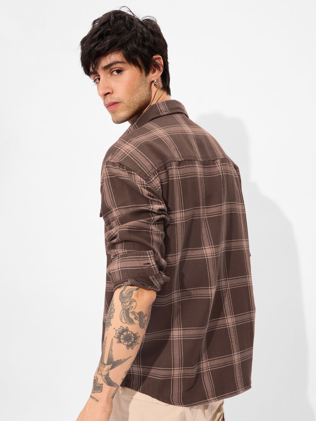 TSS Originals: Brown Men Utility Shirts