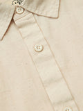 Cotton Linen: Desert Dusk Cotton Linen Shirts