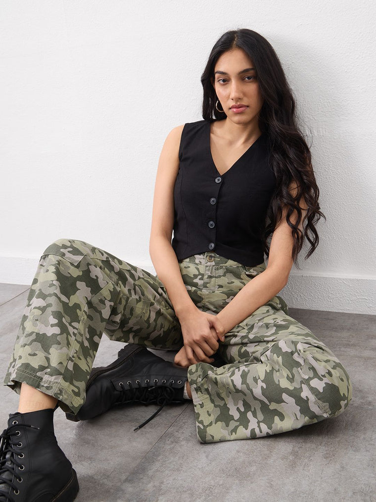 Carpenter Pants: Foxtrot Women Straight Pants