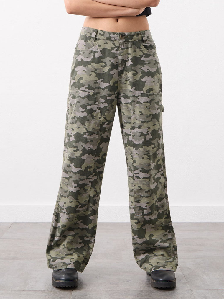Carpenter Pants: Foxtrot Women Straight Pants
