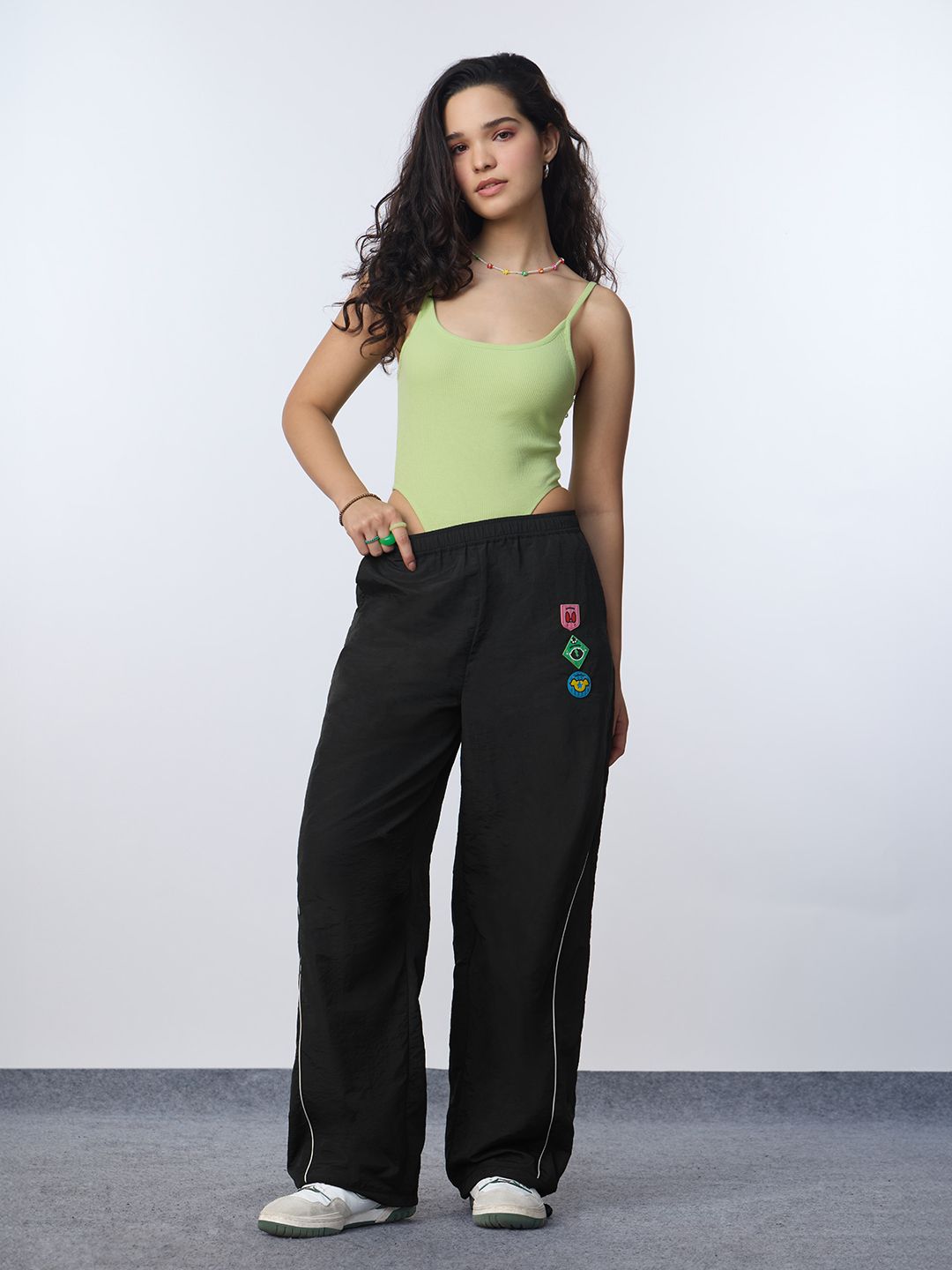 PPG: Girl Power Parachute Pants Women Baggy Pants