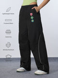PPG: Girl Power Parachute Pants Women Baggy Pants