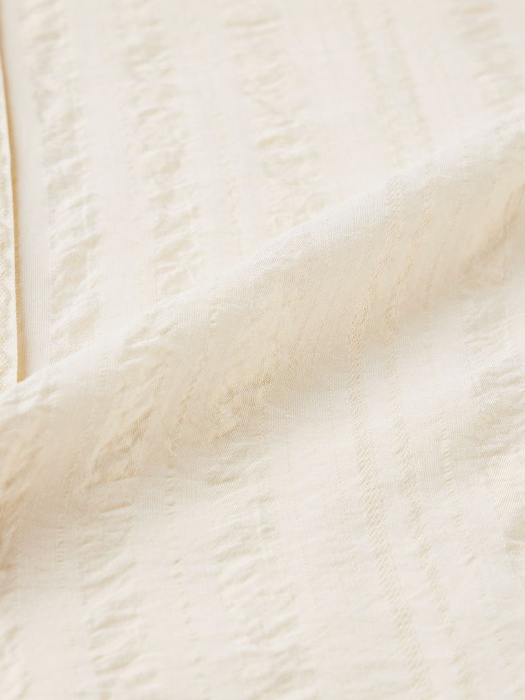 Textured Shirt: Almond Women Relaxed Shirts