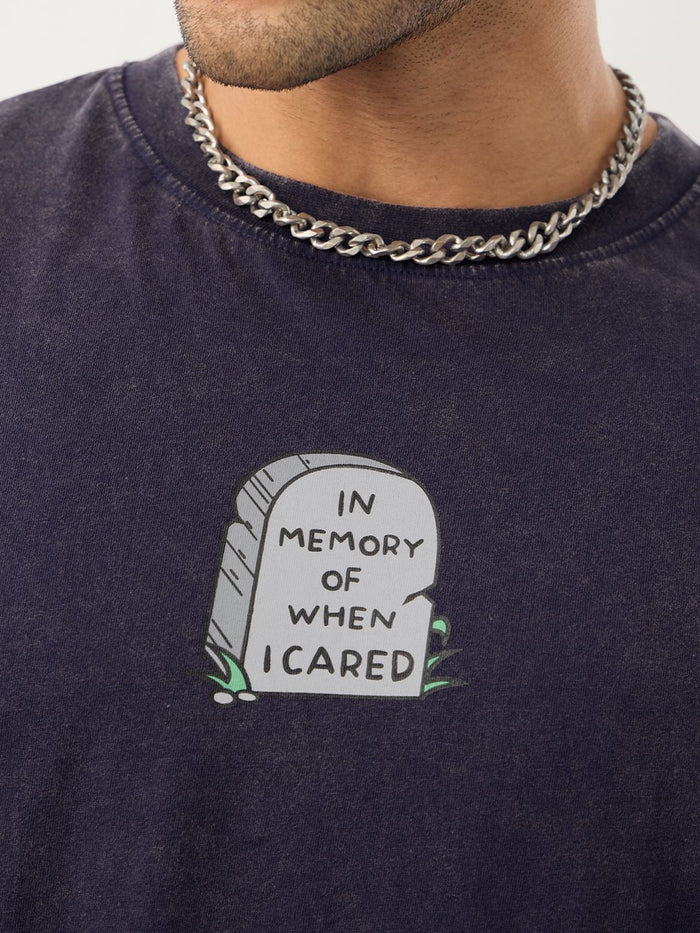 Relaxed T-Shirt: When I Cared T-Shirts