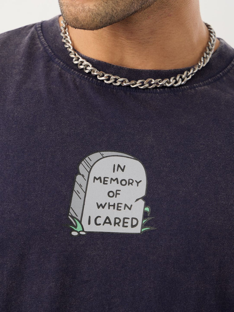Relaxed T-Shirt: When I Cared T-Shirts