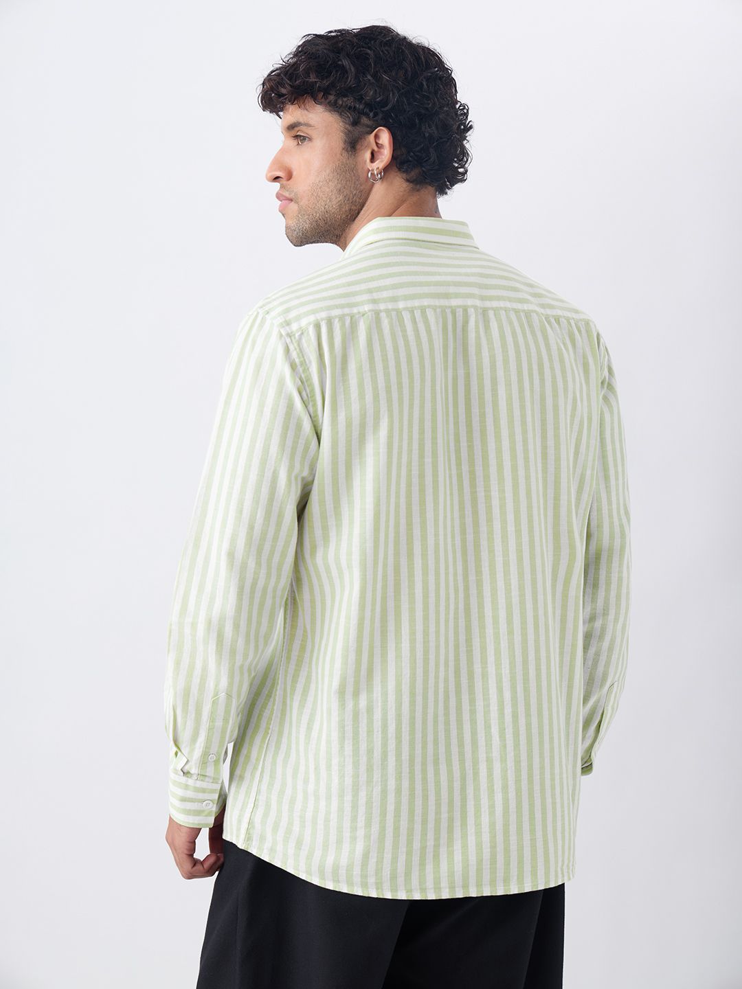Stripes: Pistachio Shirts