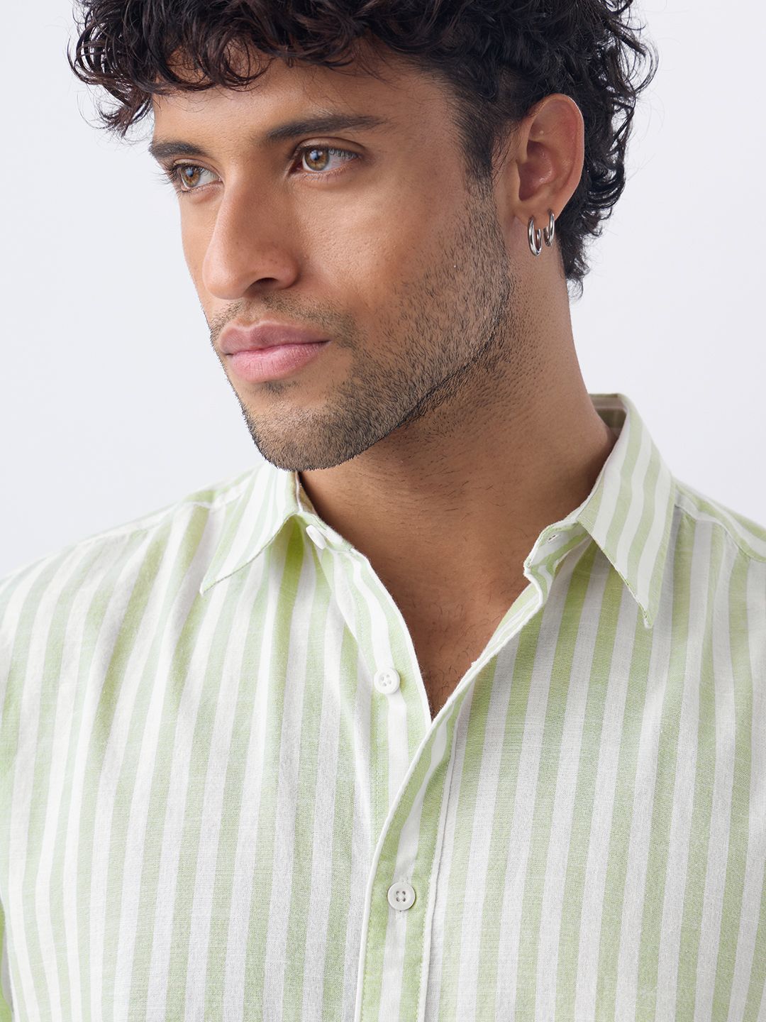 Stripes: Pistachio Shirts