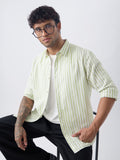 Stripes: Pistachio Shirts