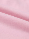 Regular Solids: Baby Pink Women Regular T-Shirts