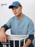 Layered T-shirt: The Blues Oversized Full Sleeve T-Shirts