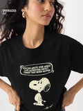 Peanuts: Overthink Women Oversized T-Shirts