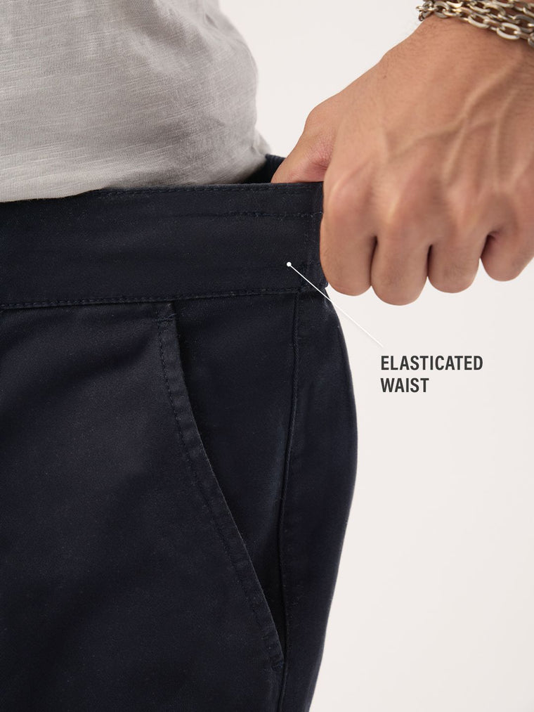 Bermuda Shorts: Regal Navy Men Bermuda Shorts